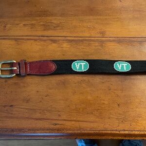 Smathers and Branson Vermont Needlepoint Belt